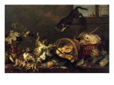Cats in a Larder Giclée-Druck von Paul De Vos