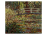 Water-Lily Pool, Harmony in Pink reproduction procédé giclée par Claude Monet