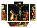 Isenheim Altar: Crucifixion reproduction procédé giclée par Matthias Gruenewald