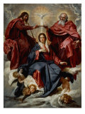 Coronation of the Virgin Giclée-Druck von Diego Velazquez