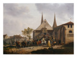The Sack of a Church During the Revolution reproduction procédé giclée par Jacques Francois Joseph Swebach