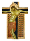 Crucifix Giclée-tryk af Cimabue Crucifix Giclée-tryk af Cimabue