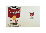 Campbell's Soup Can, c.1962 (Chicken with Rice and Bean with Bacon) Giclée-Druck von Andy Warhol