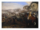 Battle Scene reproduction procédé giclée par Aniello Falcone