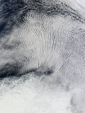 Cloud Patterns and Sea Ice in the Southern Ocean Photographic Print