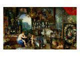 The Five Senses: Sight reproduction procédé giclée par Jan Bruegel the Elder