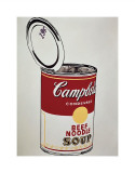Big Campbell's Soup Can, c.19 Cents, c.1962 Impressão giclée por Andy Warhol Big Campbell's Soup Can, c.19 Cents, c.1962 Impressão giclée por Andy Warhol