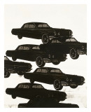 Cars, c.1962 (Black) Giclée-tryk af Andy Warhol Cars, c.1962 (Black) Giclée-tryk af Andy Warhol