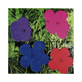 Flowers (Purple, Blue, Pink, Red) Lámina giclée por Andy Warhol Flowers (Purple, Blue, Pink, Red) Lámina giclée por Andy Warhol