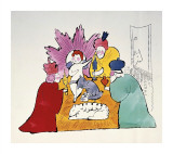 Nativity, c.1957 Giclée-tryk af Andy Warhol Nativity, c.1957 Giclée-tryk af Andy Warhol