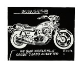 Mineola Motorcycle, c.1985-86 Lámina giclée por Andy Warhol