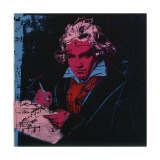 Beethoven, c.1987 (red face) Impressão giclée por Andy Warhol