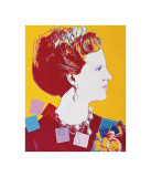 Reigning Queens: Queen Margrethe II of Denmark, c.1985 Lámina giclée por Andy Warhol