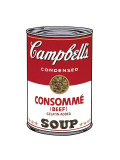 Campbell's Soup I: Consomme, c.1968 Giclee Print by Andy Warhol