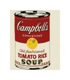 Campbell's Soup Can, c.1962 (Old Fashioned Tomato Rice) Giclée-Druck von Andy Warhol