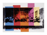 Detalle de la última cena (Detail of the Last Supper, ca. 1986) Lámina giclée por Andy Warhol Detalle de la última cena (Detail of the Last Supper, ca. 1986) Lámina giclée por Andy Warhol