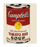 Andy Warhol - Campbell's Soup Can, c.1962 (Old Fashioned Tomato Rice) - Giclee Baskı