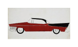Car, c.1959 Gicleetryck av Andy Warhol
