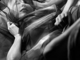 Woman Sleeping, Covered with Veil Photographie par Images Monsoon