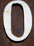 Nevada, White Pine County, East Ely, Nevada Northern Railway Museum, Numbers on Rail Stock Photographic Print by Images Monsoon