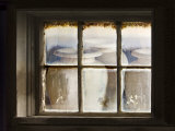 Ceramic Vases Behind Window Photographic Print by Images Monsoon