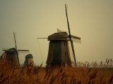 Moody Landcsape,Windmills in the Netherlands Photographic Print by Abdul Kadir Audah