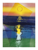 Sunset, c.1972 Premium Giclee-trykk av Andy Warhol Sunset, c.1972 Premium Giclee-trykk av Andy Warhol