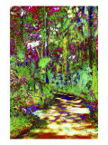 Secret Trail Through Cypress Forest ジクレープリント - Rich LaPenna