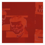 Flash: November 22, 1963, JFK Assassination, c.1968 (Red) Giclée-tryk af Andy Warhol