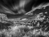 Valley with Trees, California Photographic Print by Images Monsoon
