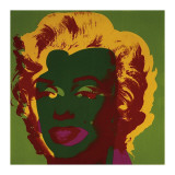Marilyn, c.1967 (On Peacock Blue, Pink Face) Lámina giclée por Andy Warhol Marilyn, c.1967 (On Peacock Blue, Pink Face) Lámina giclée por Andy Warhol