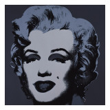 Marilyn, c.1967 (Black) Lámina giclée por Andy Warhol Marilyn, c.1967 (Black) Lámina giclée por Andy Warhol