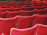 Rows of Red Theatre Seats Photographic Print by Images Monsoon