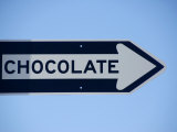 Street Sign That Says Chocolate in San Francisco, California Valokuvavedos tekijänä Images Monsoon