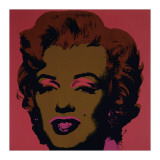 Marilyn, c.1967 (On Salmon) Giclée-tryk af Andy Warhol