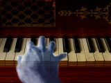 Ghost Hand Playing the Piano Photographic Print by Images Monsoon