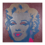 Marilyn, c.1967 (Silver) Giclée-tryk af Andy Warhol Marilyn, c.1967 (Silver) Giclée-tryk af Andy Warhol