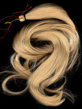 A Lock of Blonde Synthetic Hair Lámina fotográfica por Images Monsoon