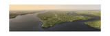 Historical Illustration of Manhattan Island before 1609 Photographic Print by Markley Boyer