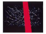 Abstract Image in Black and Red Giclee Print by Daniel Root