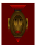Mask of Dignity Giclee Print by Rich LaPenna