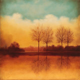Reflections of Autumn II Print by Neil Thomas