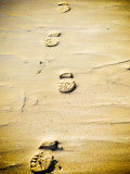 Footprints in the Sand Photographic Print by Kevin Walsh