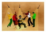 Ragtime Band Giclee Print by Images Monsoon