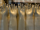 Old-Fashioned Hand Molds in a Window in New York City Photographic Print by Images Monsoon