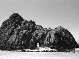 Beach Cave with Water Flooding Through Photographic Print by Rob Lang