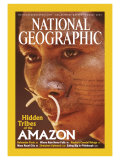 Cover of the August, 2003 Issue of National Geographic Magazine Photographic Print by Nicolas Reynard