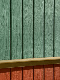 Red and Green Wall Exterior Photographic Print by John Nordell