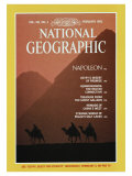Cover of the February, 1982 Issue of National Geographic Magazine Photographie par Gordon Gahan