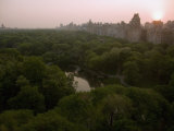 Sunrise over Central Park Fotografisk trykk av Annie Griffiths Belt